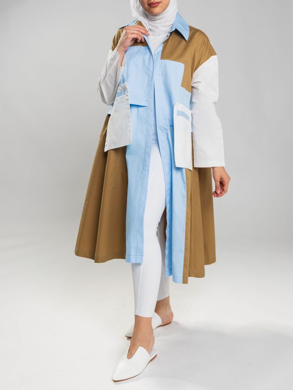 ترنش كوت بجيوب امامية