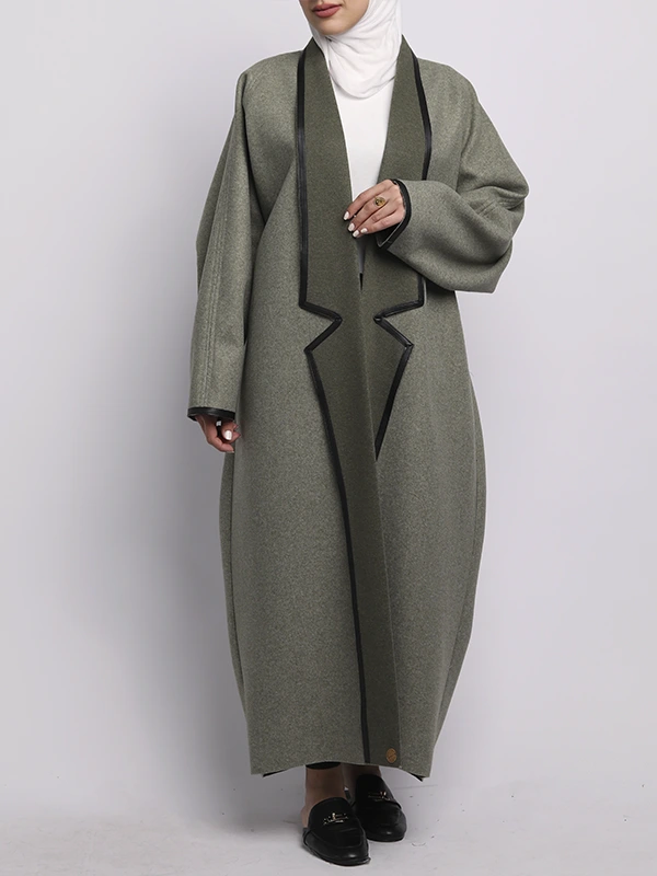 ترنش كوت جوخ بريم جلد