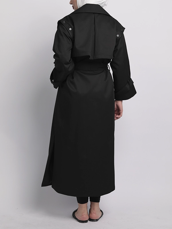 ترنش كوت الأزرار