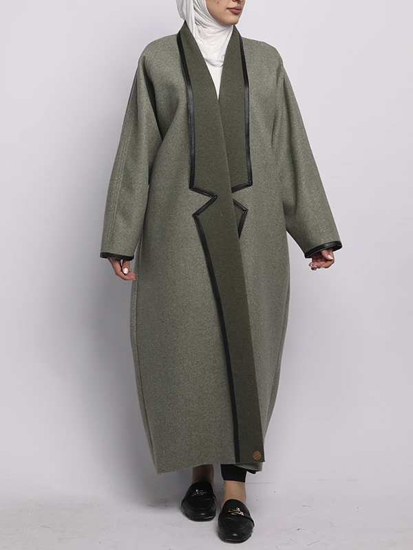 ترنش كوت جوخ بريم جلد